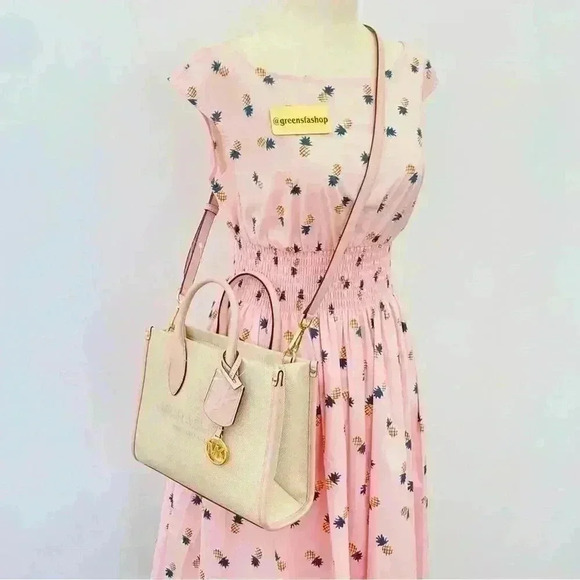 Michael kors purse Mirella small tote crossbody bag powder blush - Picture 10 of 10